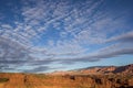 Morning sky over Capitol Reef National Park Royalty Free Stock Photo