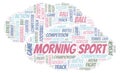 Morning Sport word cloud