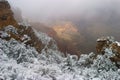 Breaking Storm - Grand Canyon Royalty Free Stock Photo