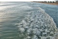 Morning Sun Shimmers off Ocean at Kitty Hawk