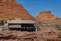 Morning sunny view of the famous Hoover Dam