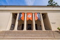 Morning sunny view of Thorne Hall in the Occidental College