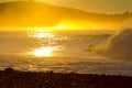 Morning surf Royalty Free Stock Photo