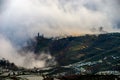 Morning of terraces in Duoyishu