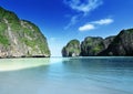 Morning time at Maya bay, Phi Phi Leh island