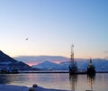 Morning in TromsÃÂ¸ Royalty Free Stock Photo