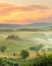 Morning in Tuscany Royalty Free Stock Photo