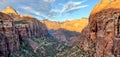 Early Morning in Zion Royalty Free Stock Photo