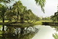 Morning view of a canal Royalty Free Stock Photo