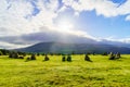 Castlerigg stone circle, near Keswick, in the Lake District Royalty Free Stock Photo