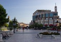 Morning view of city center of Shkoder, Albania