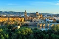 Morning view of Cordoba, Spain