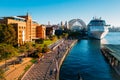 The Rocks in Circular Quay, Sydney, Australia Royalty Free Stock Photo