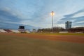 Morning view of Dinamo Bucuresti stadium Royalty Free Stock Photo