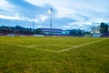 Morning view of Dinamo Bucuresti stadium Royalty Free Stock Photo