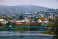 Morning View Of Edmundston, New Brunswick