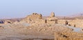 Morning view of the excavation of the ruins of the fortress of Masada, built in 25 BC by King Herod on top of one of the rocks of