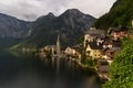 Morning view of Hallstatt Royalty Free Stock Photo