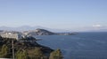 Morning view from the hotel to Kusadasi, Turkey, Panarama Royalty Free Stock Photo