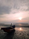 A morning view inside boat