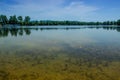 Morning view of the lake