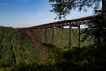 Morning View of New River Gorge Bridge - West Virginia Royalty Free Stock Photo