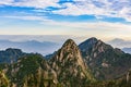 Beautiful mountain range, Mount Huangshan, Anhui, China