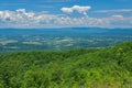 A Morning View of Shenandoah Valley in Virginia, USA Royalty Free Stock Photo