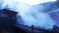 Morning view of Tamagawa Hot Spring