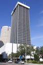 Tampa Downtown Skyscrapers And The Park