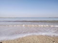 Morning view of wave at the beach