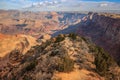 Morning Views on Desert View Grand Canyon, Grand Canyon National Park, Arizona Royalty Free Stock Photo