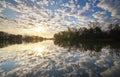 Morning water reflection