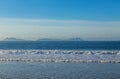 Samil beach in Vigo Royalty Free Stock Photo