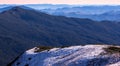 Morning Winter Mountain View