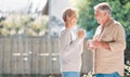 Mornings together make the day extra special. Shot of a happy senior couple enjoying a relaxing coffee break in the