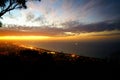 Mornington Peninsula sunset Royalty Free Stock Photo