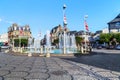 Morny Square, Deauville, Normandy Royalty Free Stock Photo