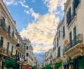 Moroccan Andalusian architecture of Tetouan city