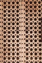 Moroccan antique wood texture door background Royalty Free Stock Photo