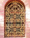 Moroccan Arabesque Window, Marrakech Royalty Free Stock Photo