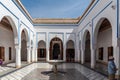 moroccan architectural shapes in Bahia Palace