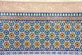 Moroccan architecture details Royalty Free Stock Photo