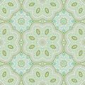 Moroccan authentic floral vector seamless motif. Batik print design. Modern chinese pattern. Interior decor design