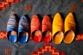 Moroccan babouche indoor footwear