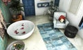 Moroccan bathroom Royalty Free Stock Photo