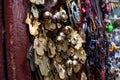Moroccan bells and Hamsa Royalty Free Stock Photo