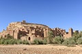 Moroccan Berber Kasbah Ait Benhaddou, ruins of ancient clay fortress, Morocco