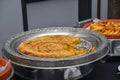 Moroccan biscuits served with tea offered at the wedding and Eid al-Fitr.