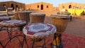 A camp in Sahara the largest desert in the world